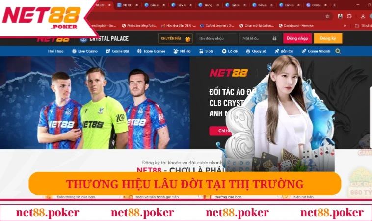 Thương hiệu xuất hiện lâu đời tại thị trường cá cược